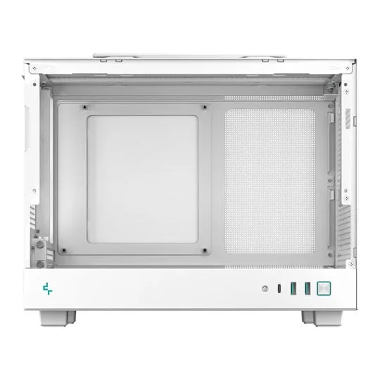 DeepCool CH160 Tempered Glass White SFF MiniITX Gaming Case 2