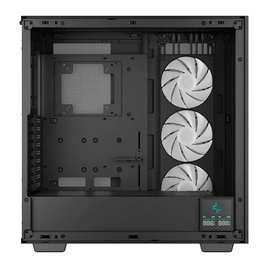 DeepCool MORPHEUS Tempered Glass Full Tower Black Gaming Case 2
