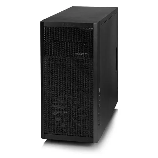 Fractal Design Core 1000 Black Mini Tower Computer Case 2