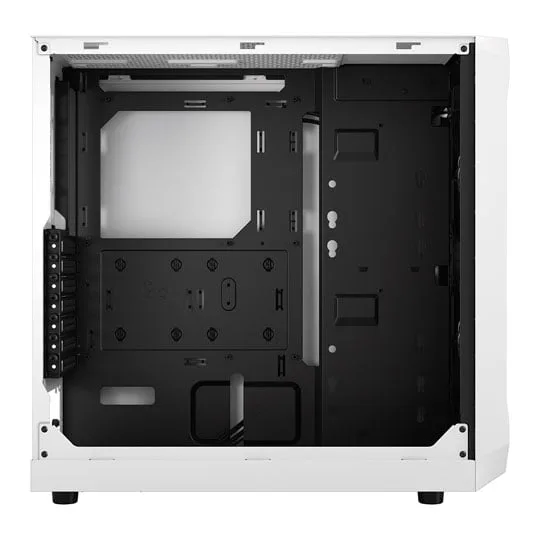 Fractal Design Focus 2 White Mid Tower Tempered Glass PC Case 2