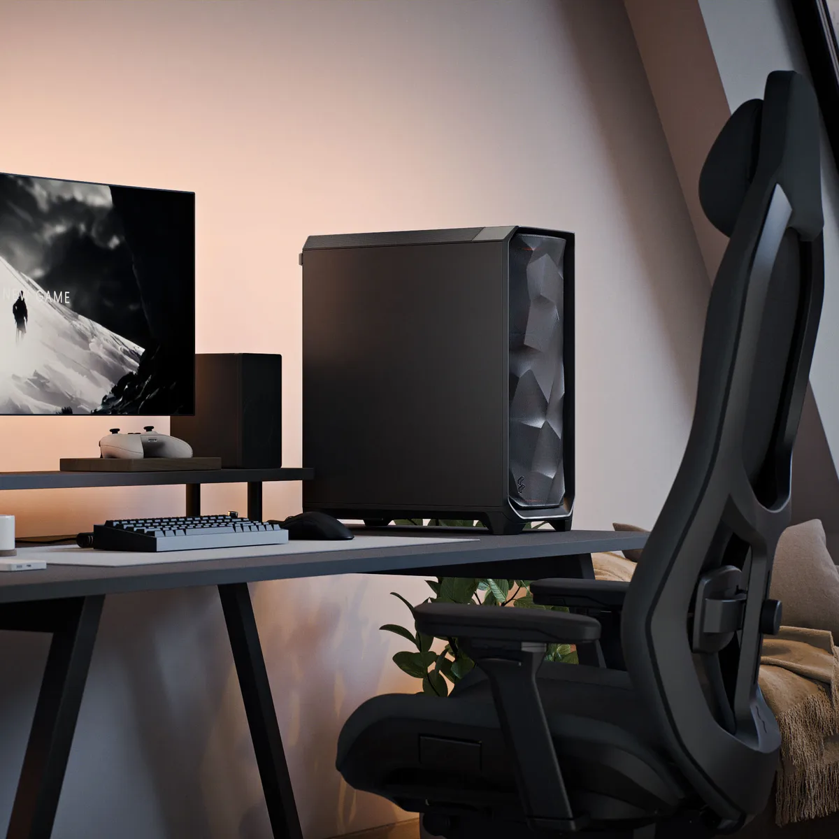 Fractal Design Meshify 3 Black TG Mid Tower PC Gaming Case 13