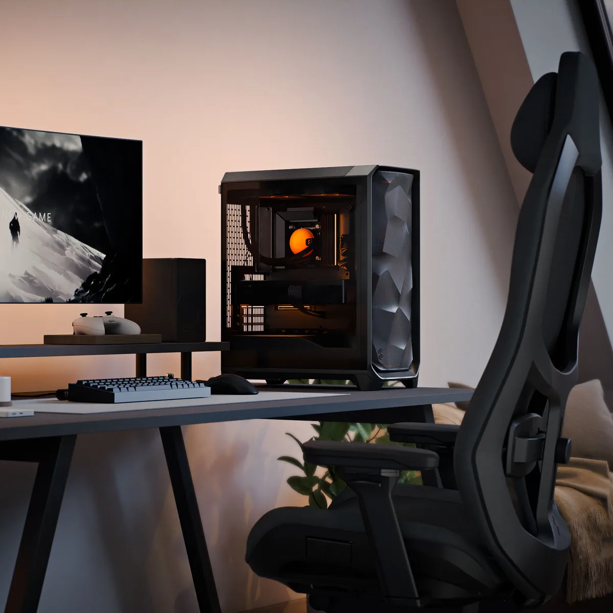 Fractal Design Meshify 3 Black TG Light Tint Case 13