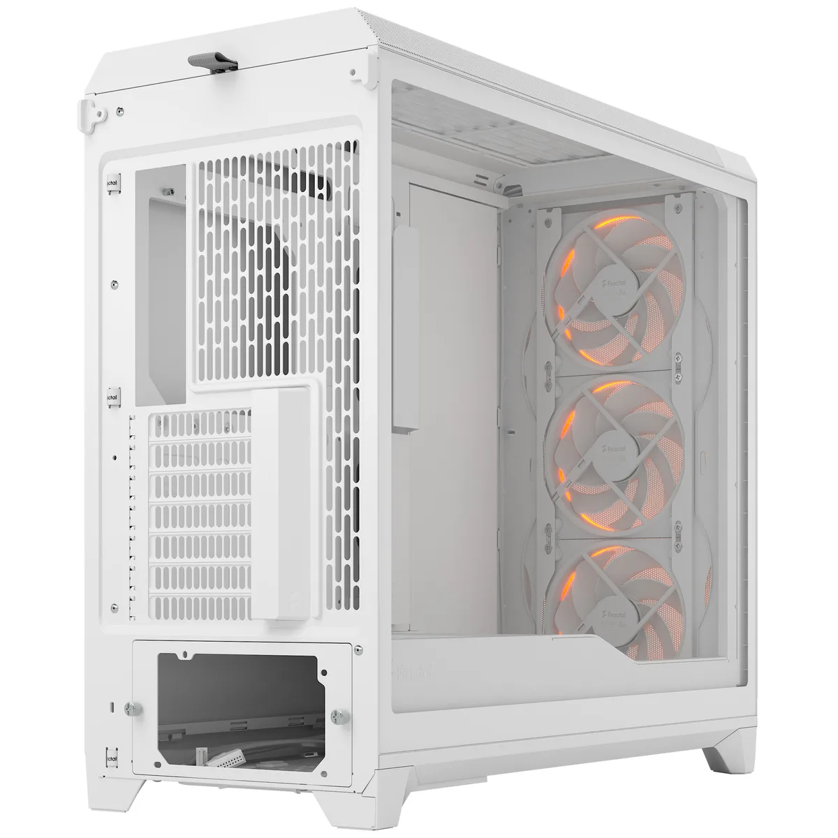 Fractal Design Meshify 3 XL White RGB TG Clear Tint Case 7