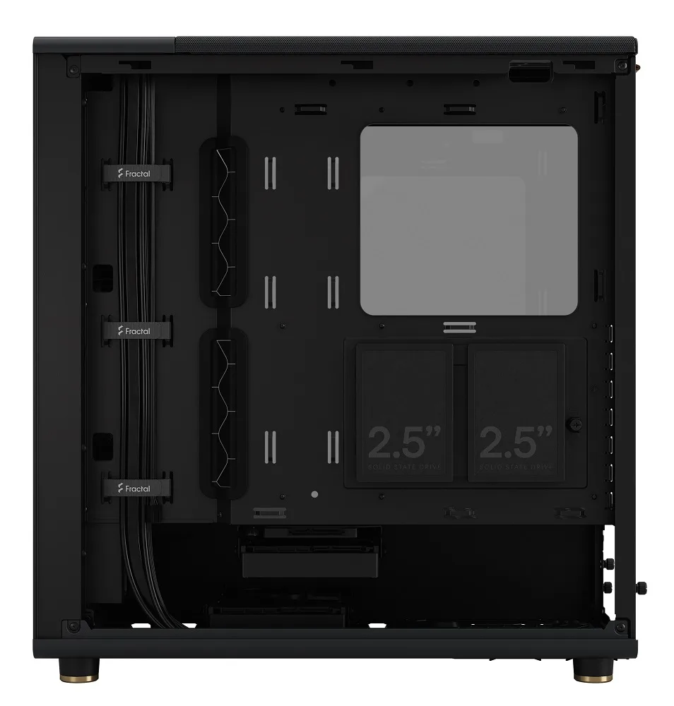 Fractal Design North Charcoal Black TG Dark Windowed Mid Tower Case - Black 7