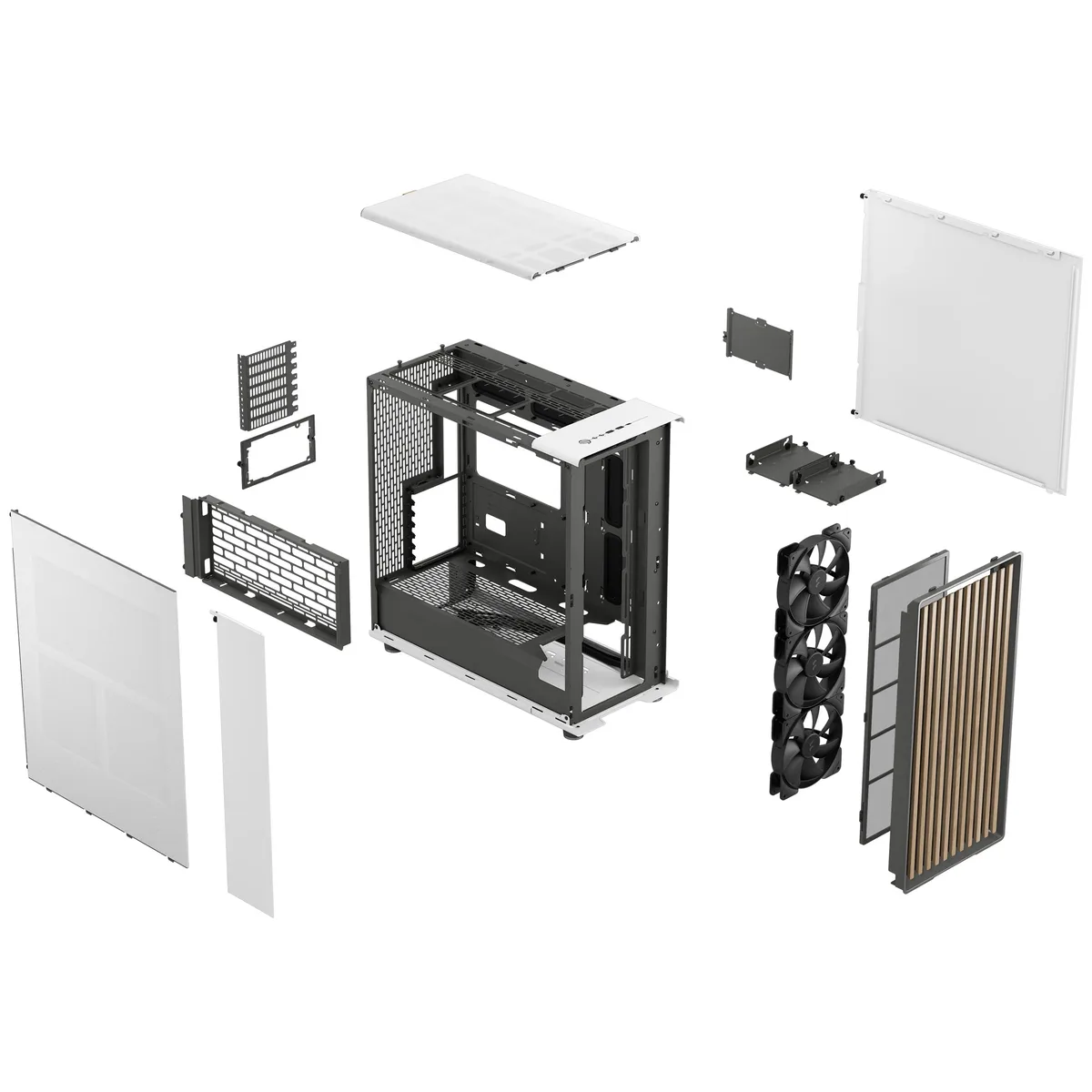 Fractal Design North XL Chalk White Full Tower Case 9