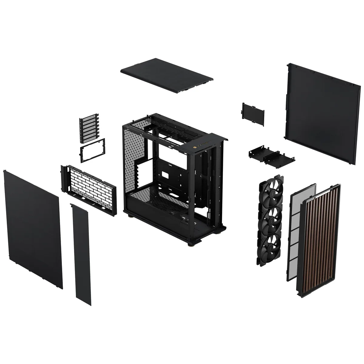Fractal Design North XL Full Tower Charcoal Black Case 9