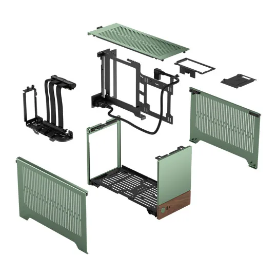 Fractal Design Terra Jade SFF Mini-ITX PC Gaming Case 4