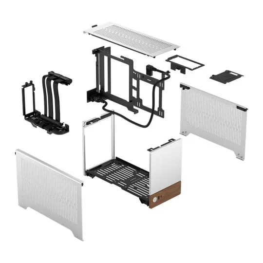 Fractal Design Terra Silver SFF Mini-ITX PC Gaming Case 4