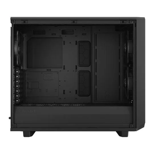 Fractal Meshify 2 Lite Black Mid Tower Tempered Glass PC Case 2
