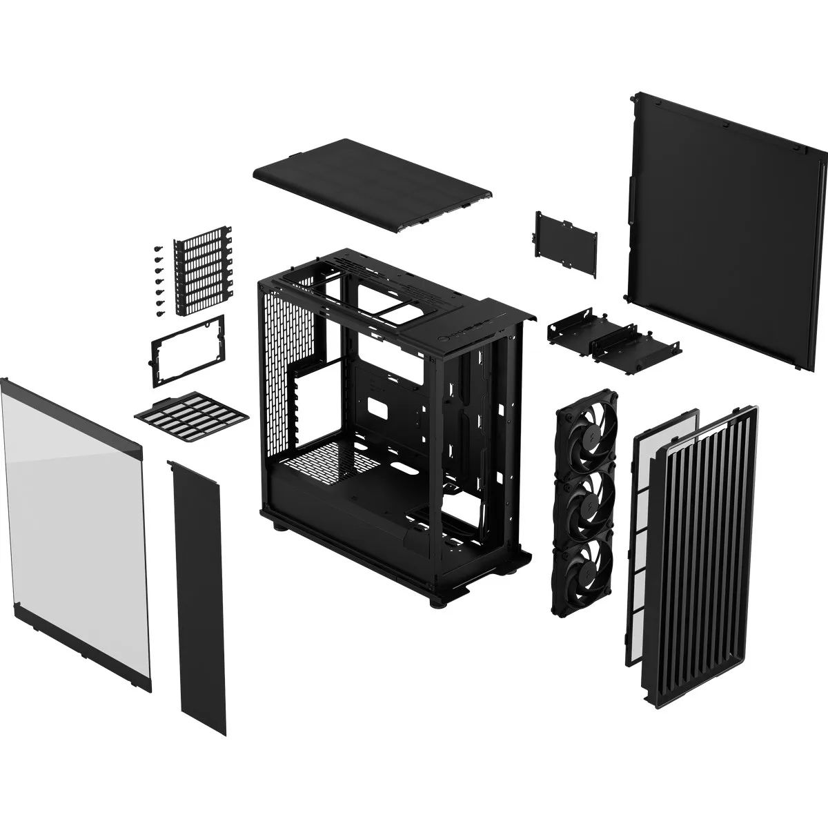 Fractal North Momentum Edition Mid Tower Case - Black 6