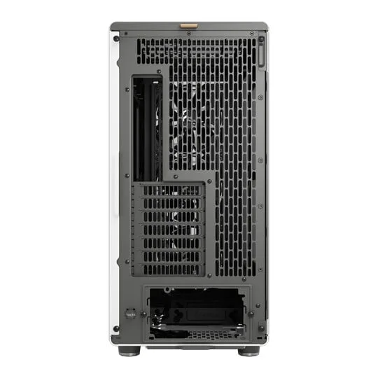 Fractal North XL Chalk White Clear Tint Tempered Glass Mid Tower Case 4