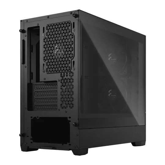 Fractal Pop Mini Silent micro-ATX Tempered Glass Case Black 3