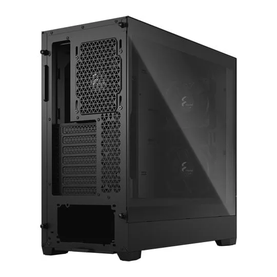 Fractal Pop Silent Black Mid Tower Tempered Glass PC Case 3