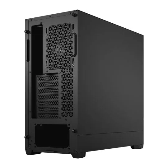 Fractal Pop Silent Solid Mid Tower Gaming Case ATX - Black 2