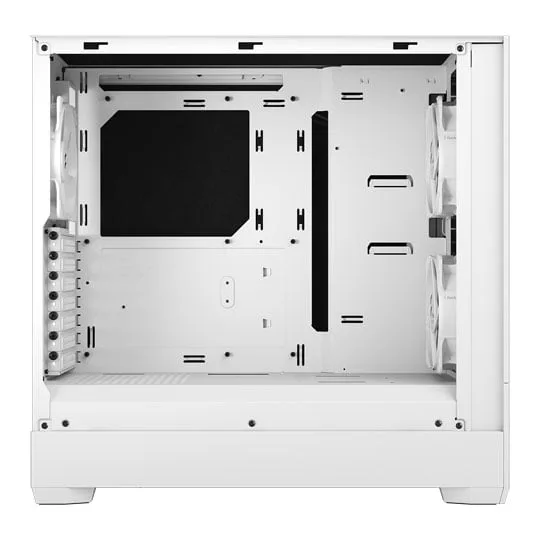 Fractal Pop Silent White Mid Tower Tempered Glass PC Case 2