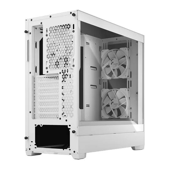 Fractal Pop Silent White Mid Tower Tempered Glass PC Case 3
