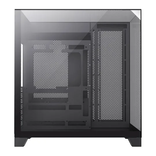 GameMax Infinity Plus Black ATX Dual Chamber Mid Tower PC Gaming Case 2