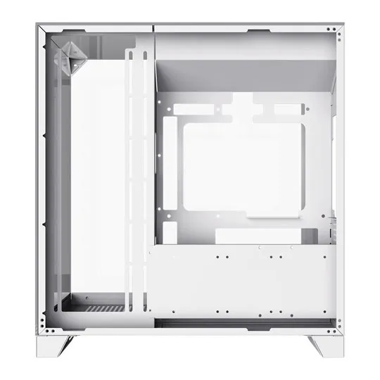 GameMax Infinity Plus White ATX Dual Chamber Mid Tower PC Gaming Case 3