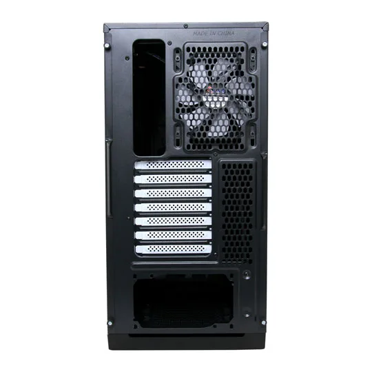 GameMax Silent Black Sound Proofed Mid Tower Case ATX 4