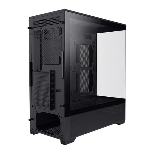 GameMax Vista Black Mid Tower Tempered Glass PC Gaming Case 4
