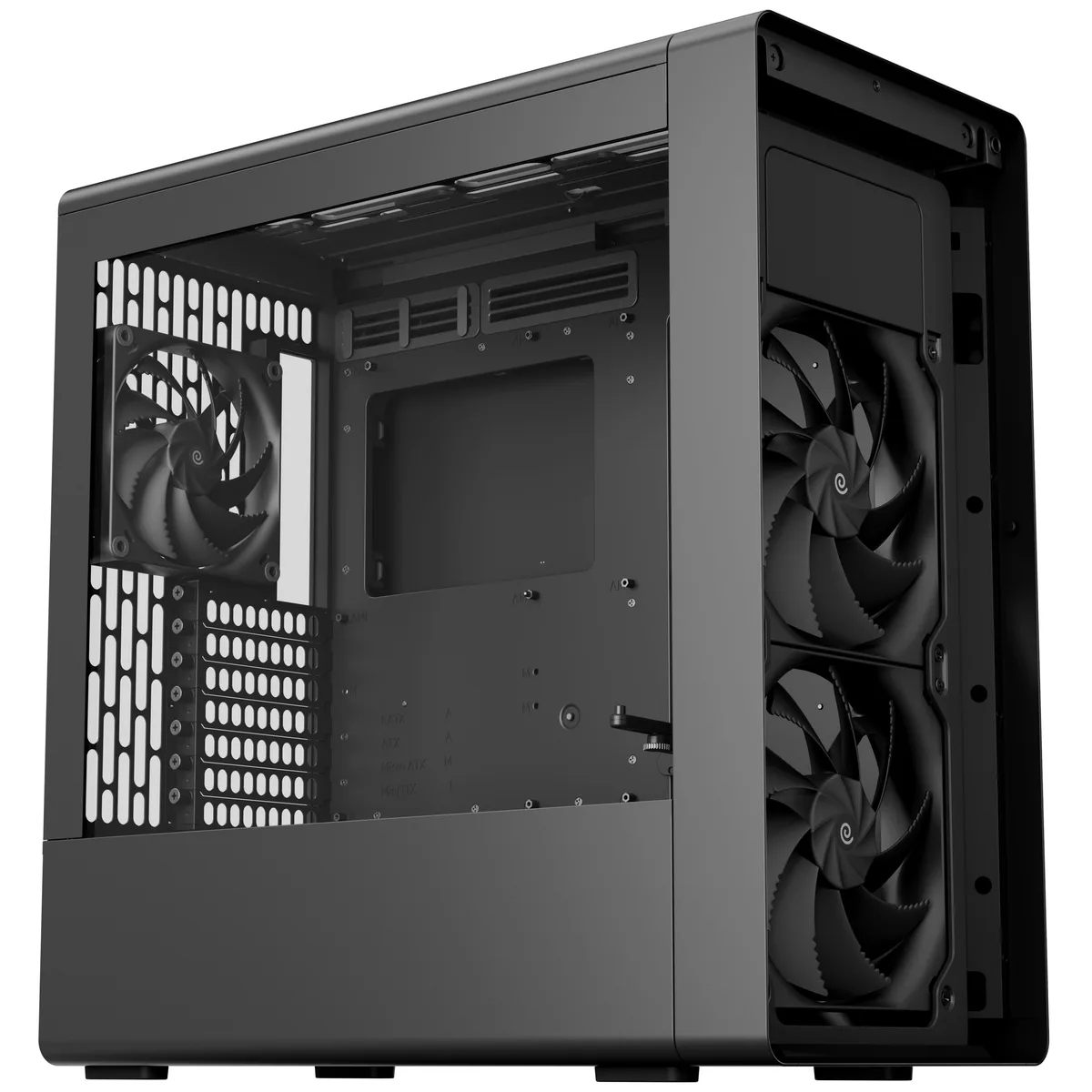HAVN BF 360 Flow Premium Mid Tower Case - Black 2
