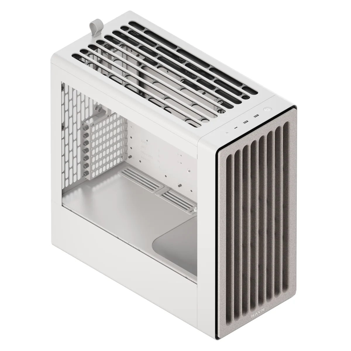 HAVN BF 360 Flow Premium Mid Tower Case - White 14