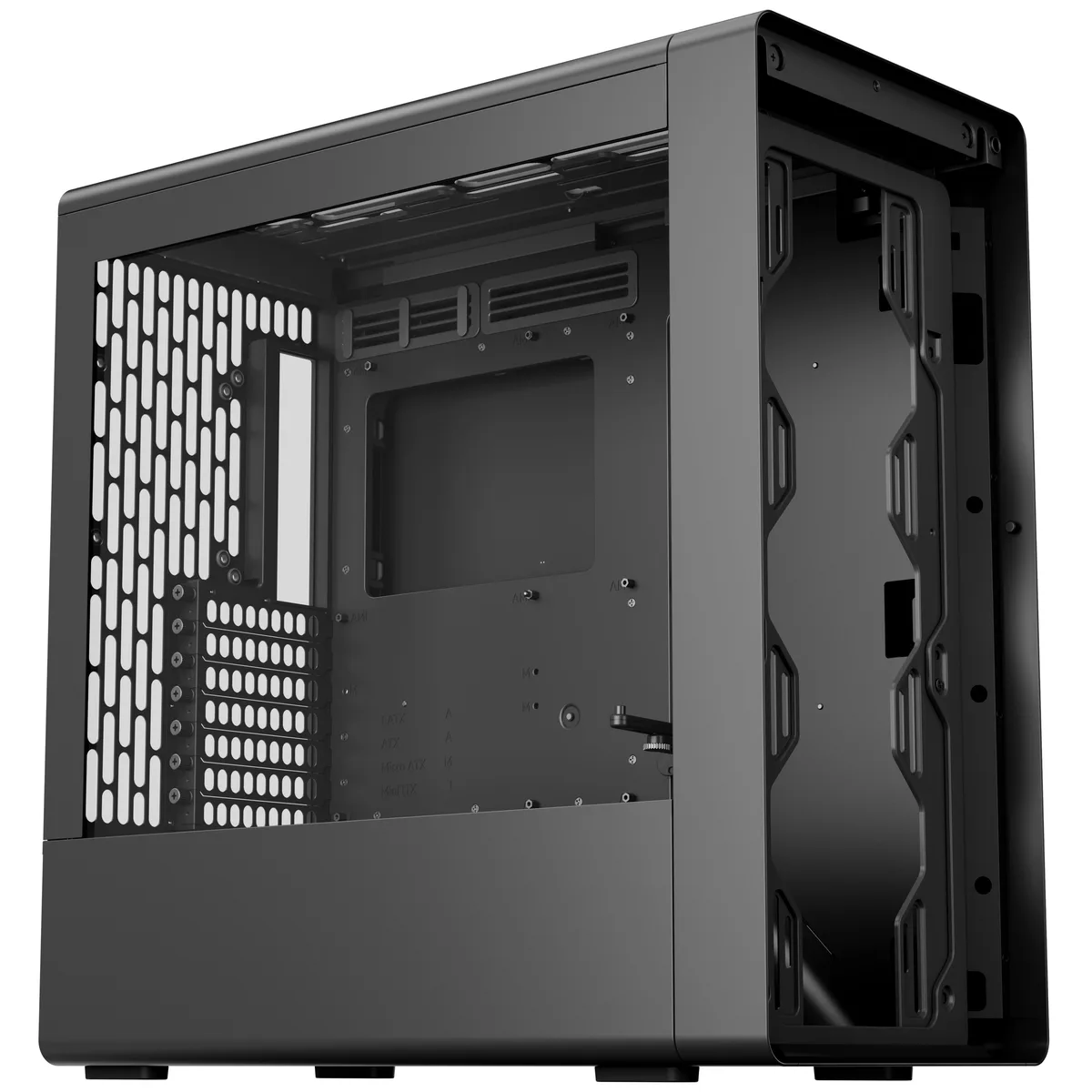 HAVN BF 360 Premium Mid Tower Case - Black 2