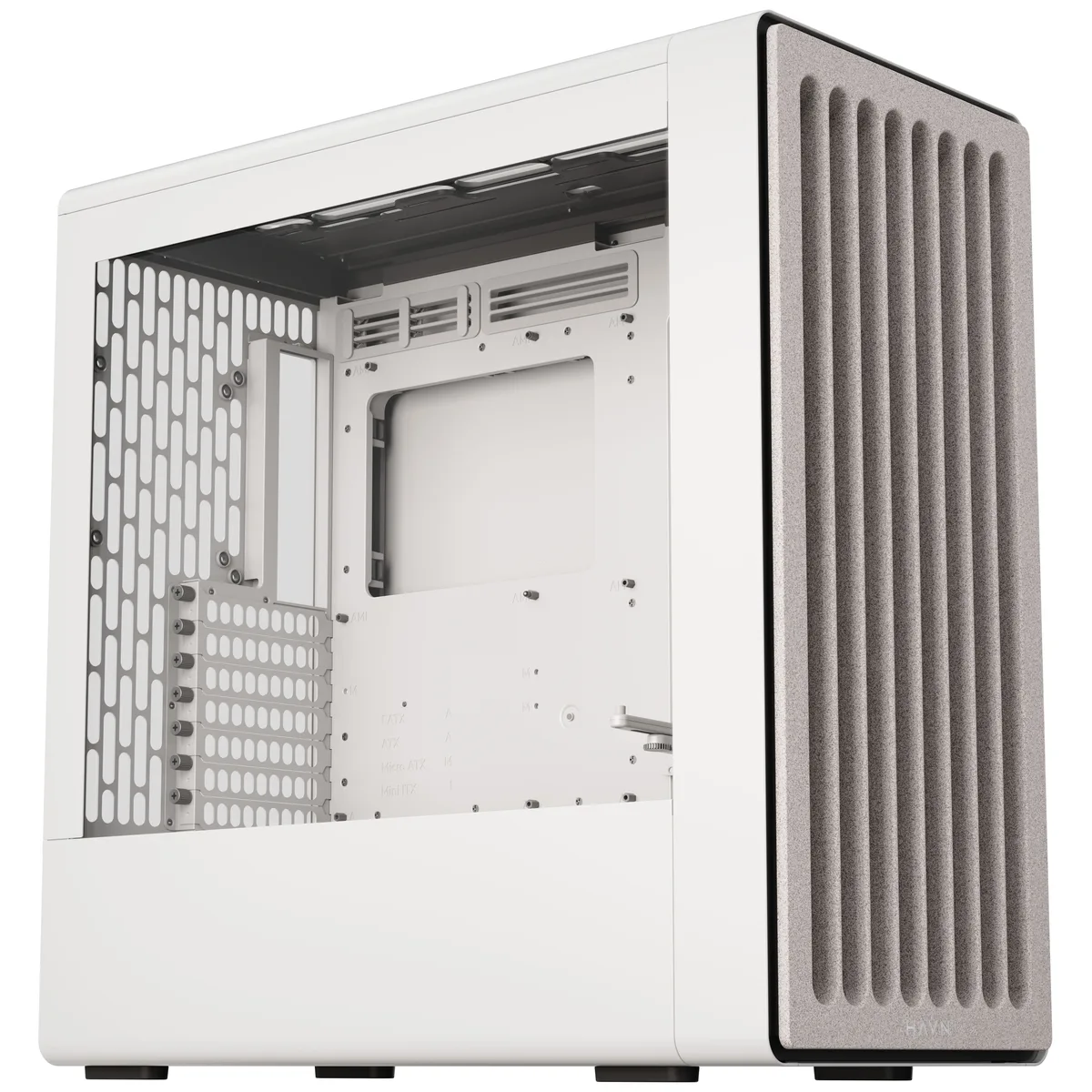 HAVN BF 360 Premium Mid Tower Case - White