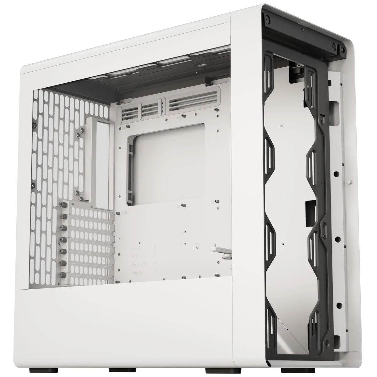 HAVN BF 360 Premium Mid Tower Case - White 2