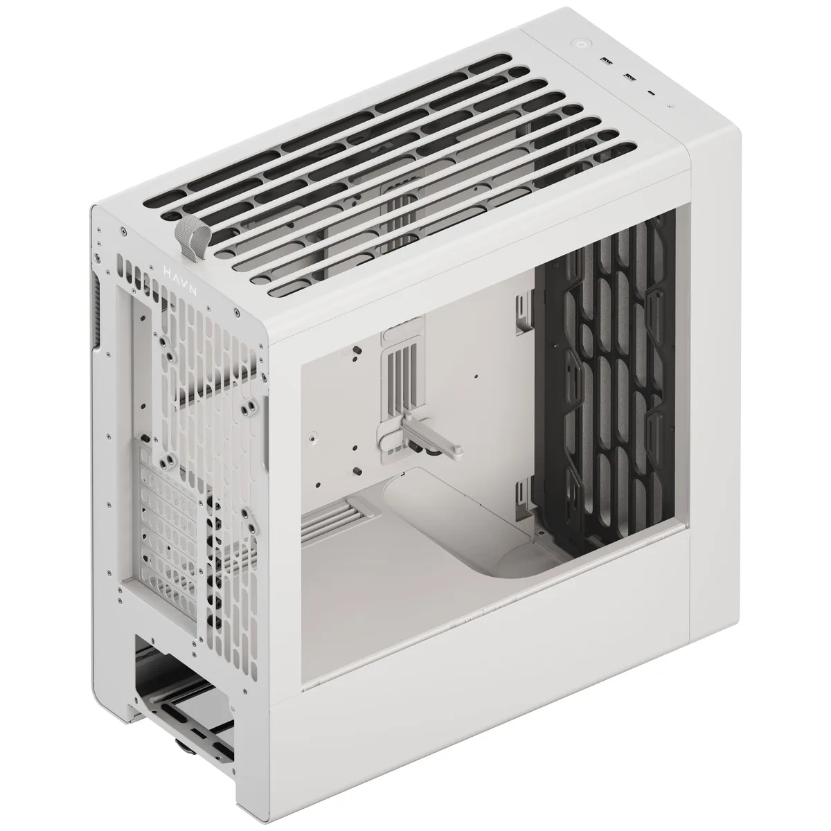 HAVN BF 360 Premium Mid Tower Case - White 5
