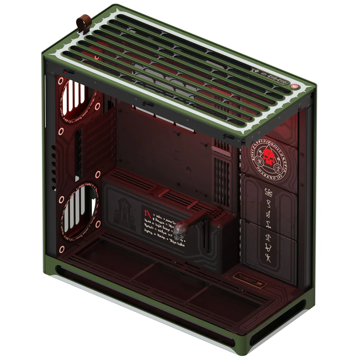 HAVN HS 420 DOOM The Dark Ages Limited Edition - Premium Mid Tower Case 6