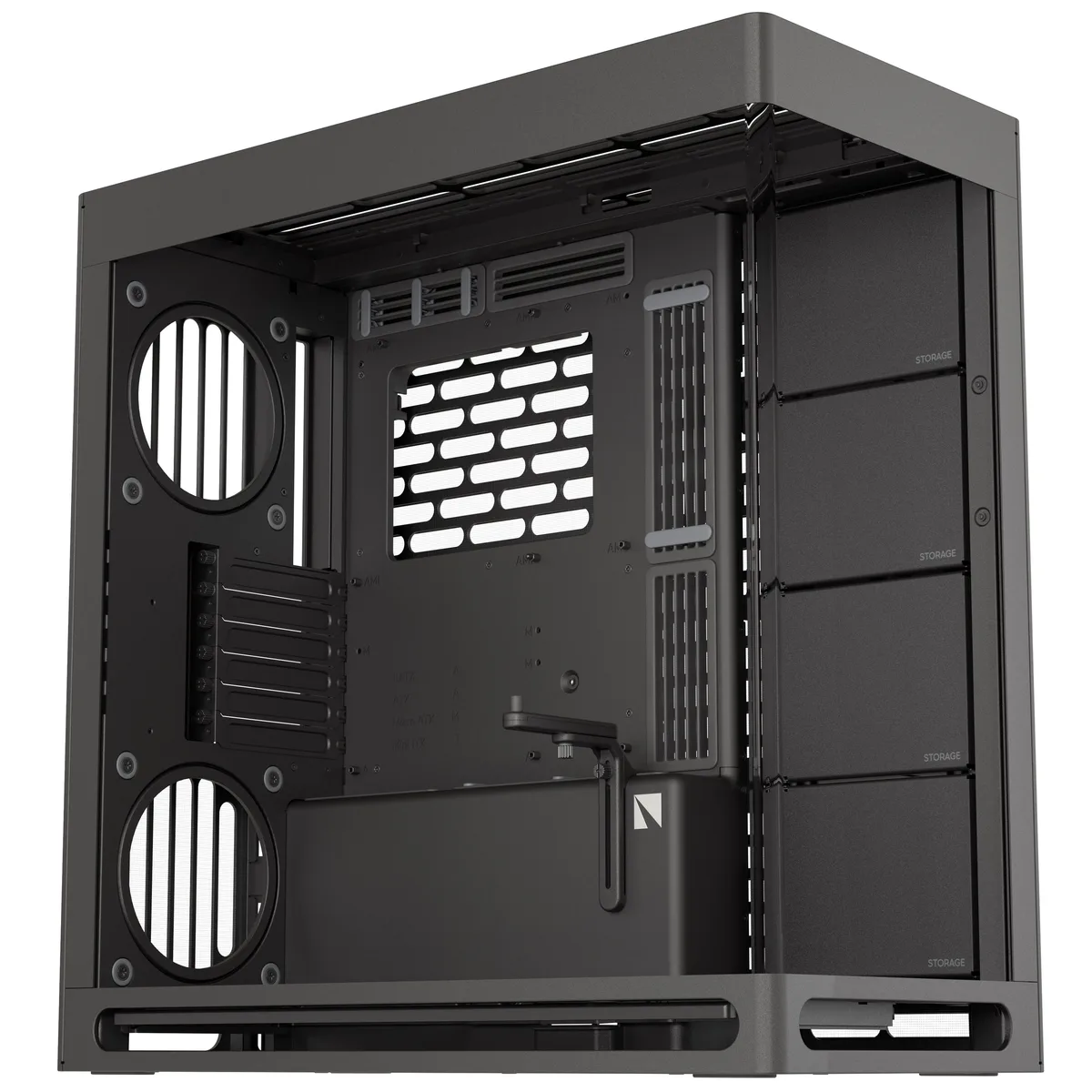 HAVN HS 420 Premium Mid Tower Case - Black