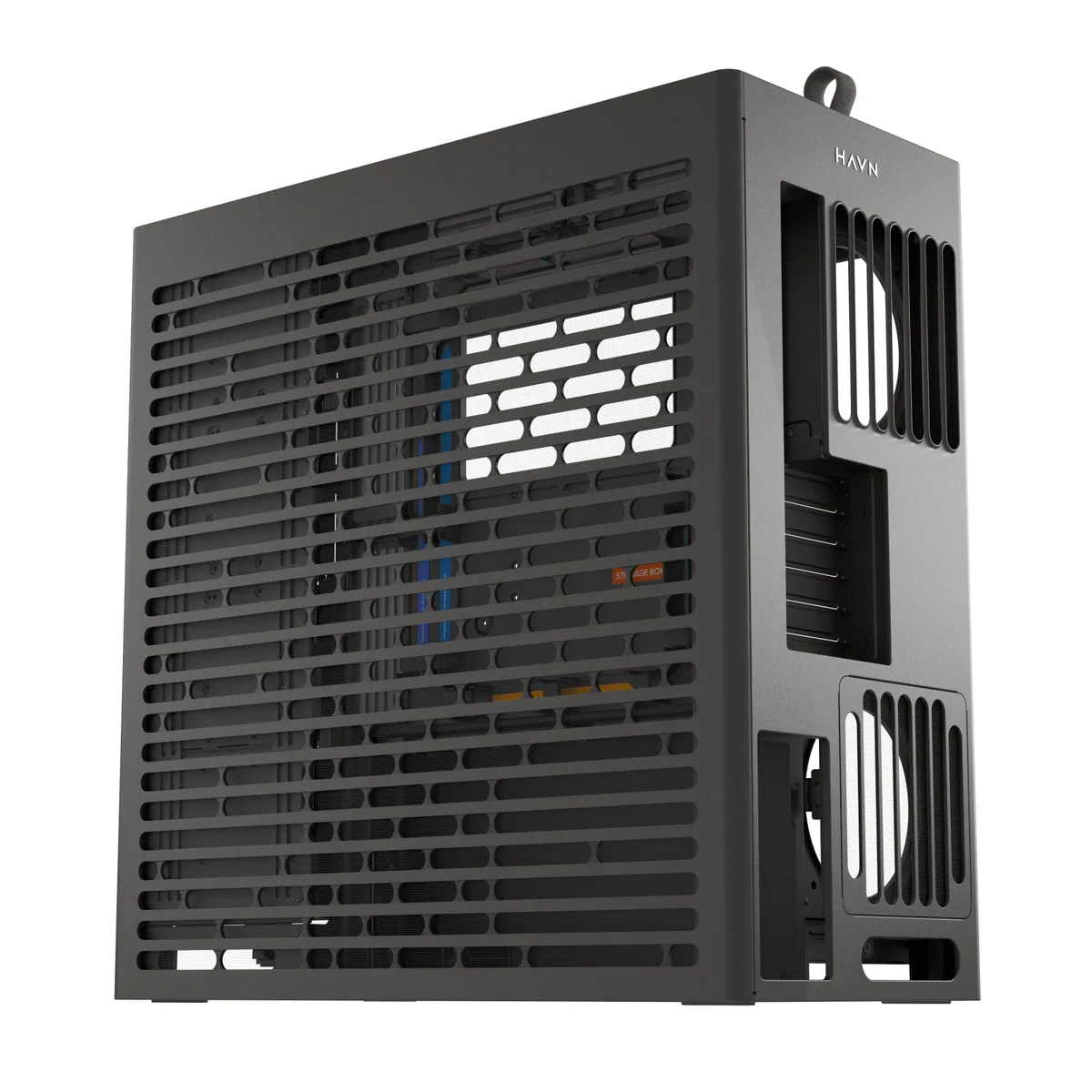 HAVN HS 420 Premium Mid Tower Case - Black 12