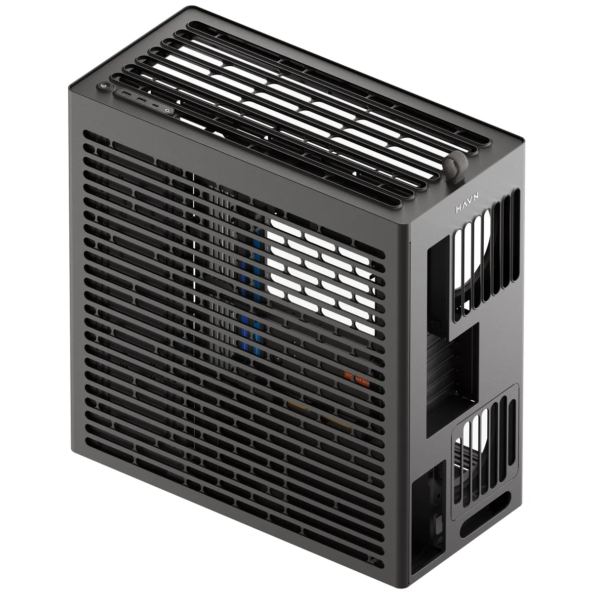 HAVN HS 420 Premium Mid Tower Case - Black 4