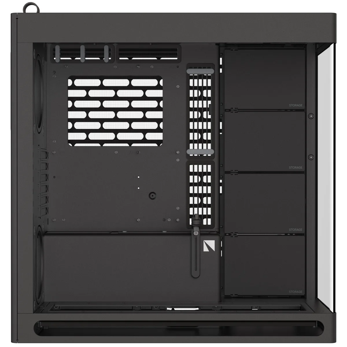 HAVN HS 420 Premium Mid Tower Case - Black 5
