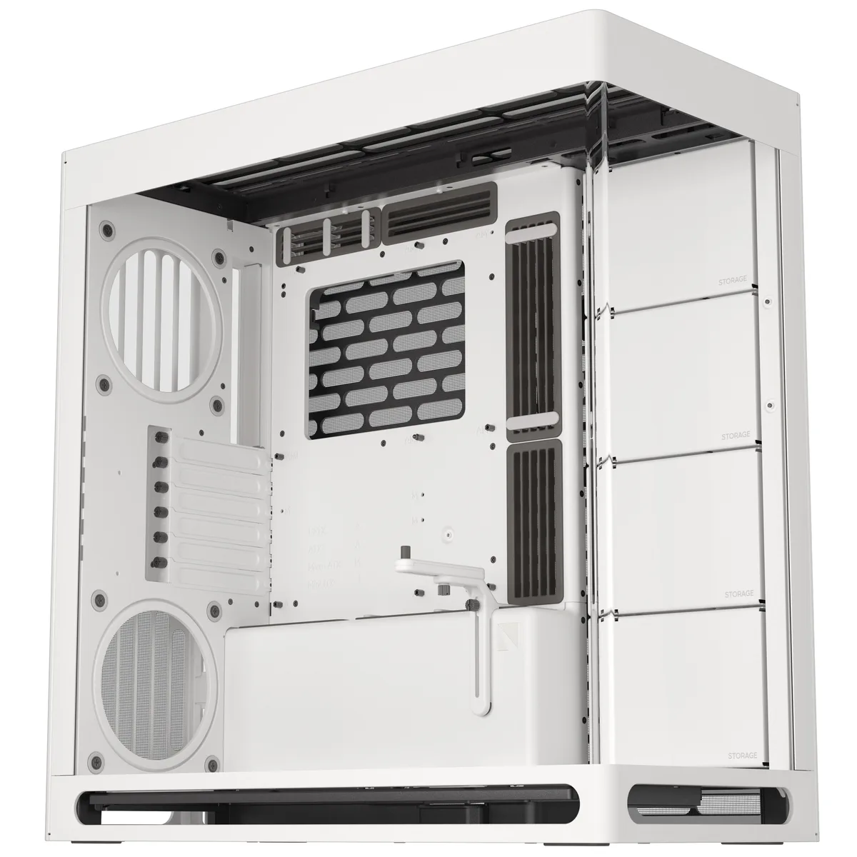 HAVN HS 420 Premium Mid Tower Case - White