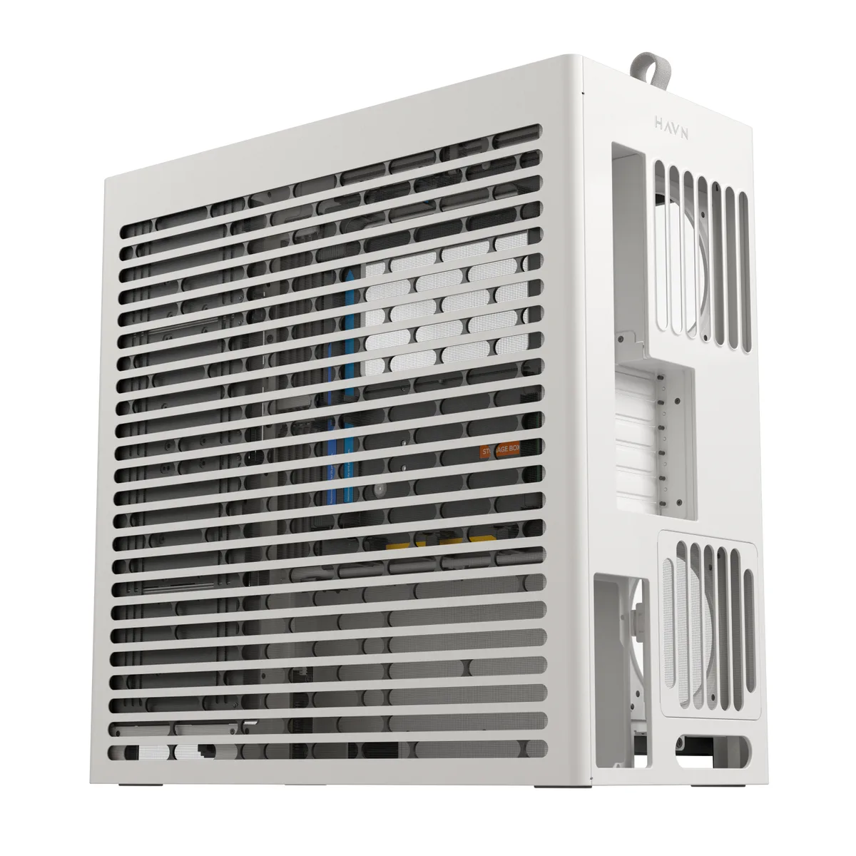 HAVN HS 420 Premium Mid Tower Case - White 12