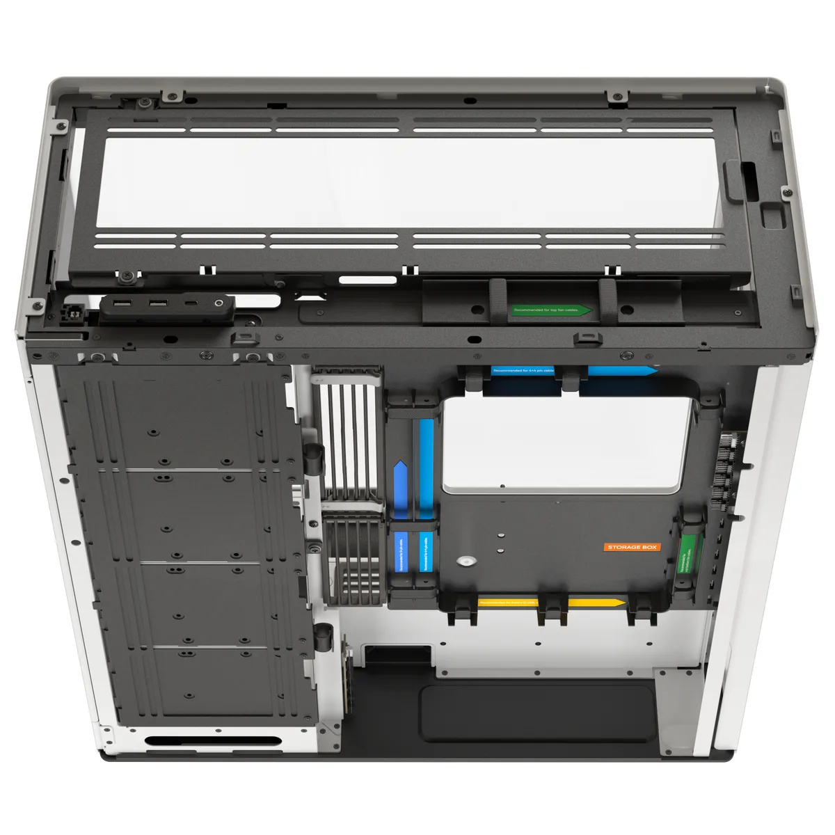 HAVN HS 420 Premium Mid Tower Case - White 13