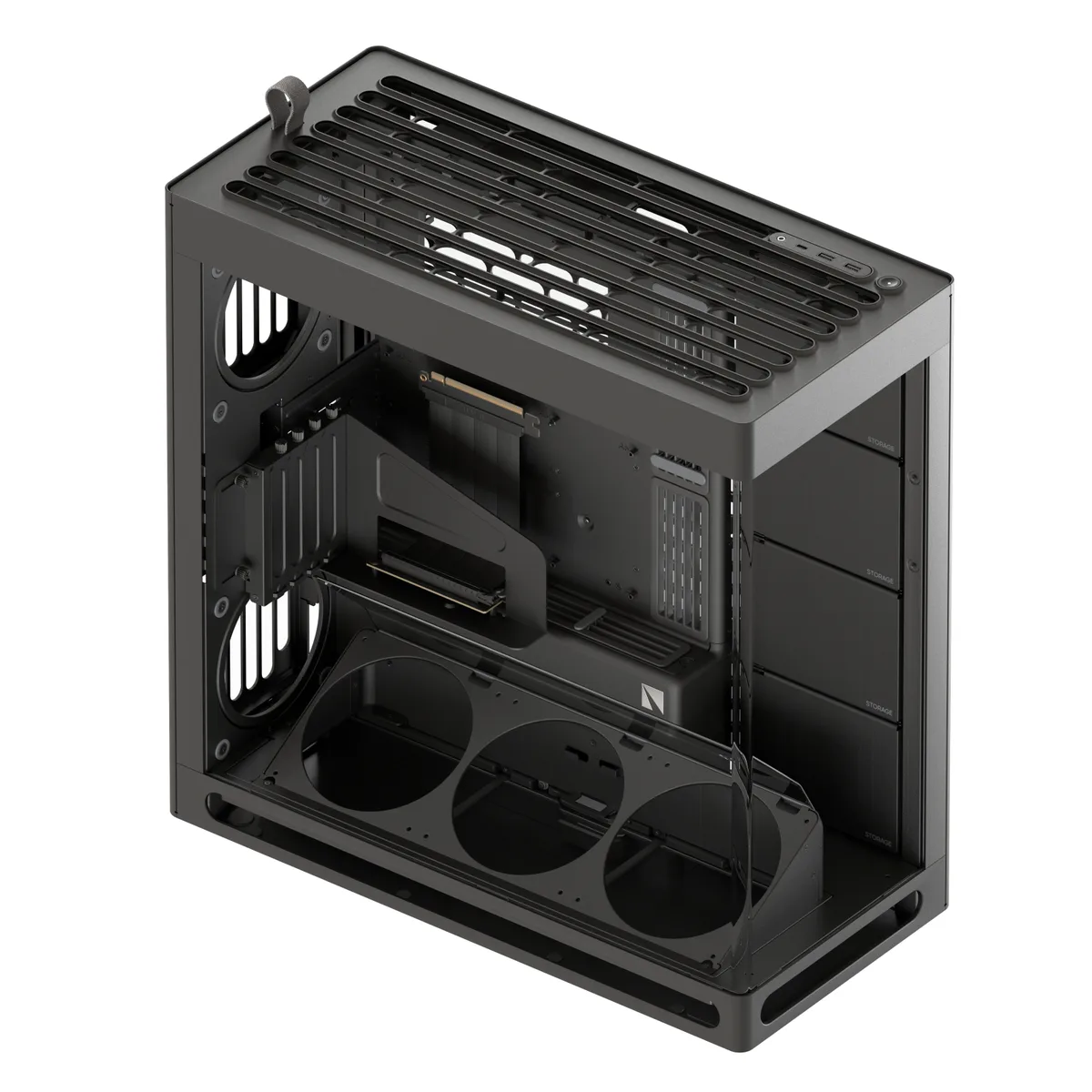 HAVN HS 420 VGPU Premium Mid Tower Case - Black 10