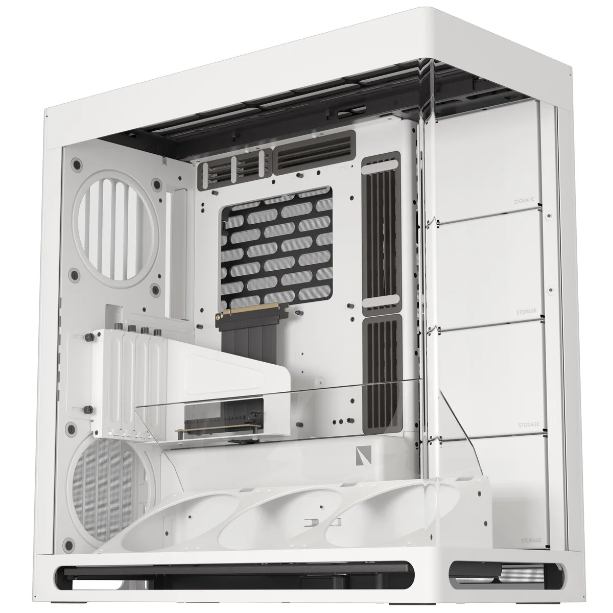 HAVN HS 420 VGPU Premium Mid Tower Case - White