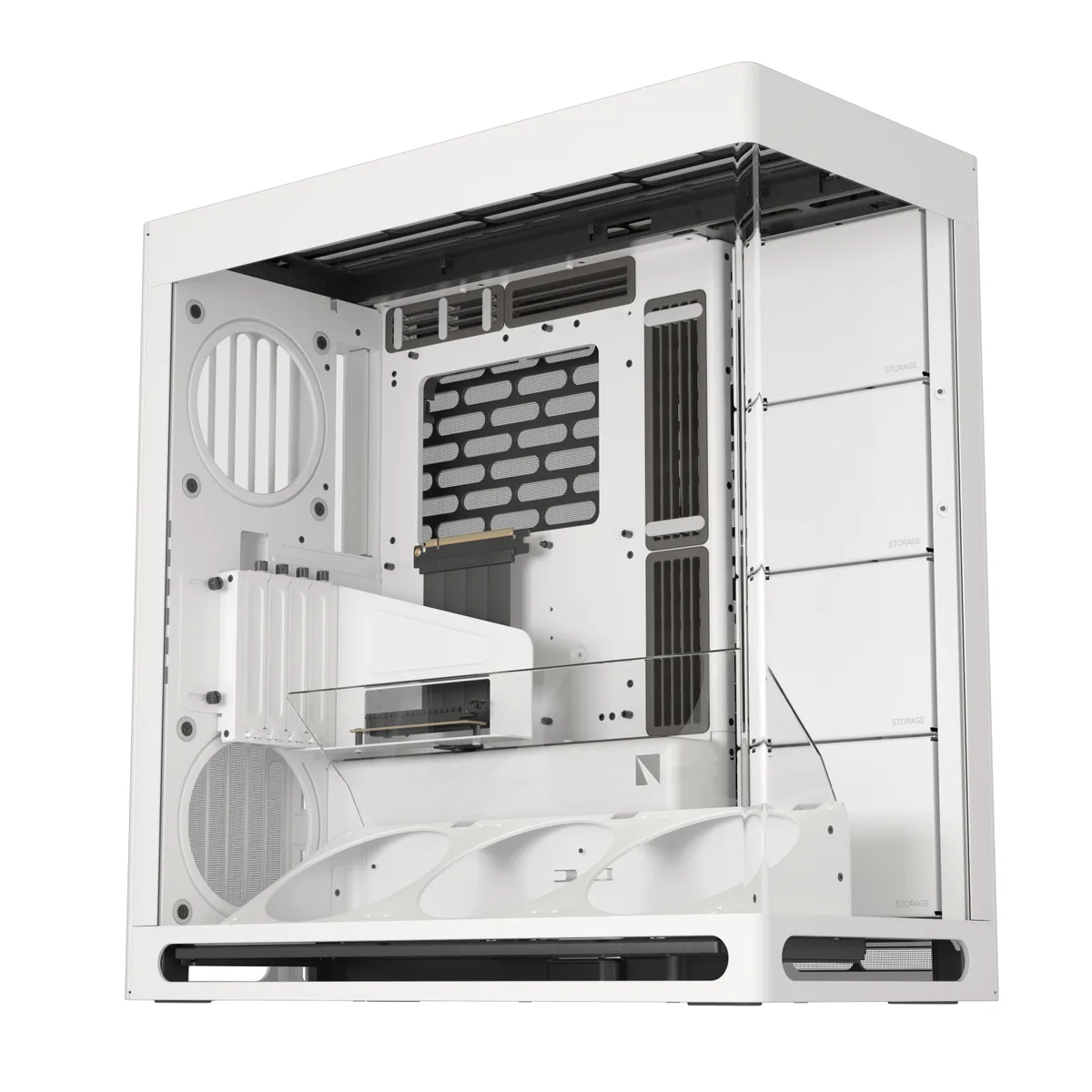 HAVN HS 420 VGPU Premium Mid Tower Case - White 11