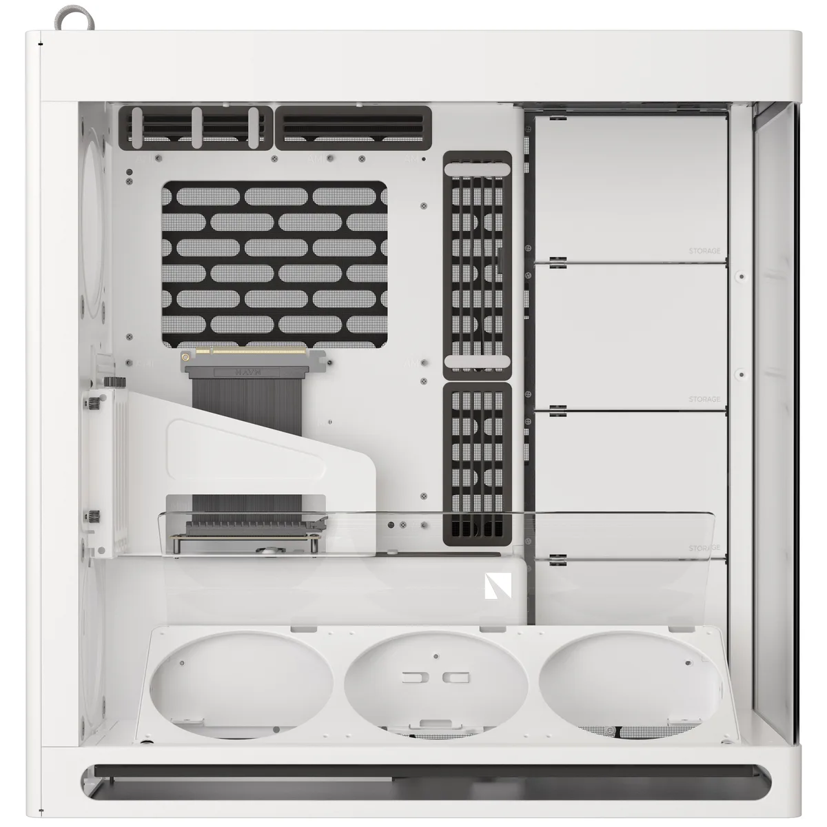 HAVN HS 420 VGPU Premium Mid Tower Case - White 5
