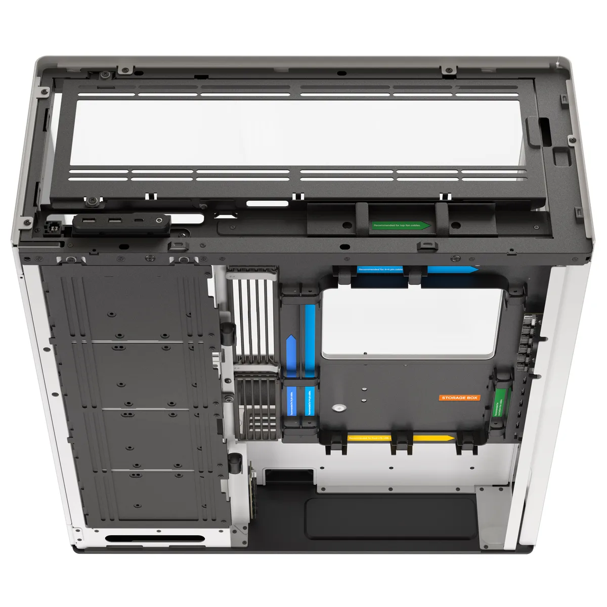 HAVN HS 420 VGPU Premium Mid Tower Case - White 6