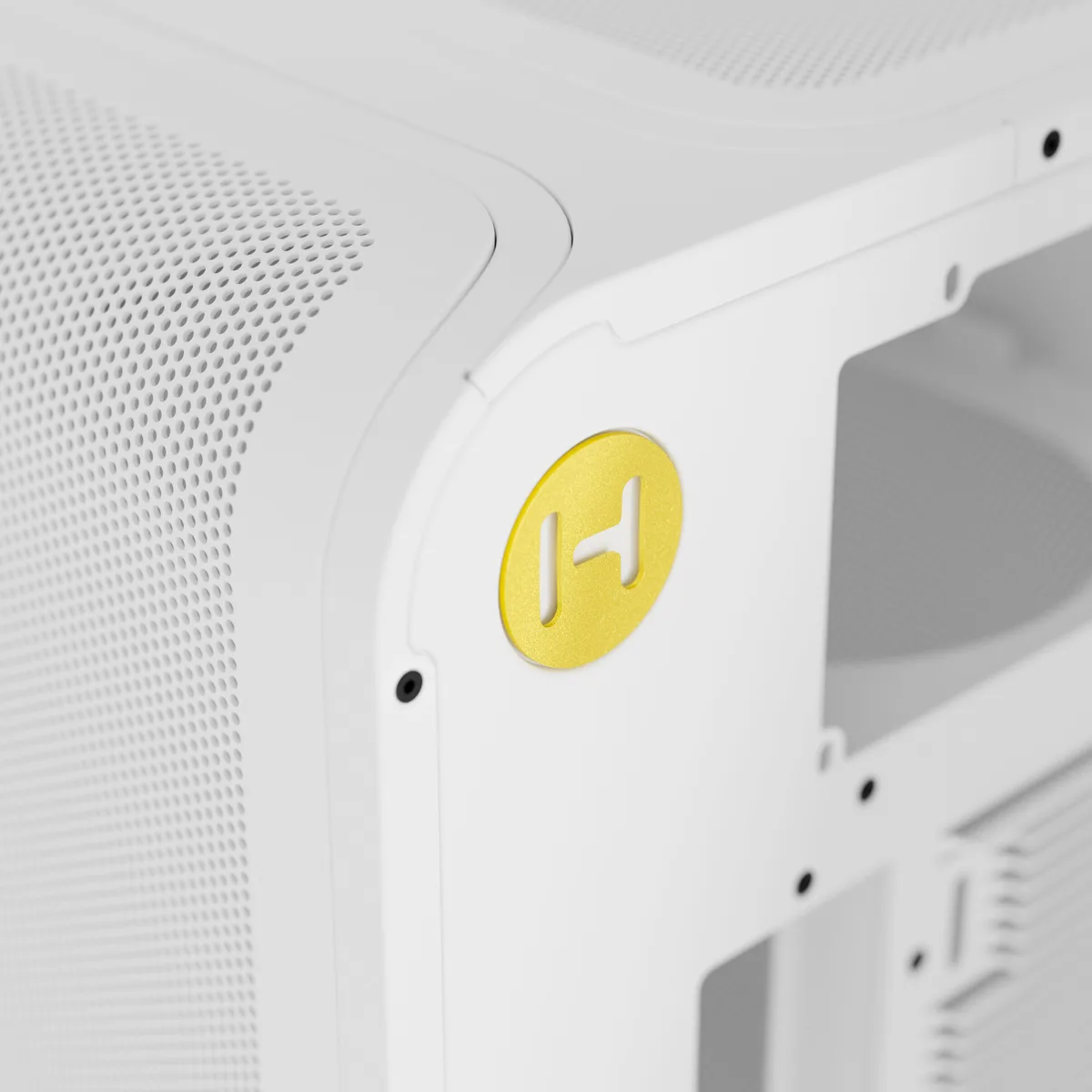 HYTE X50 AIR Modern Performance Mid-Tower ATX Case - SNOW WHITE 9