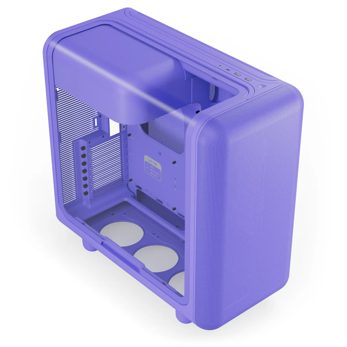 HYTE X50 Modern Performance Mid-Tower ATX Case - SNOW WHITE 3