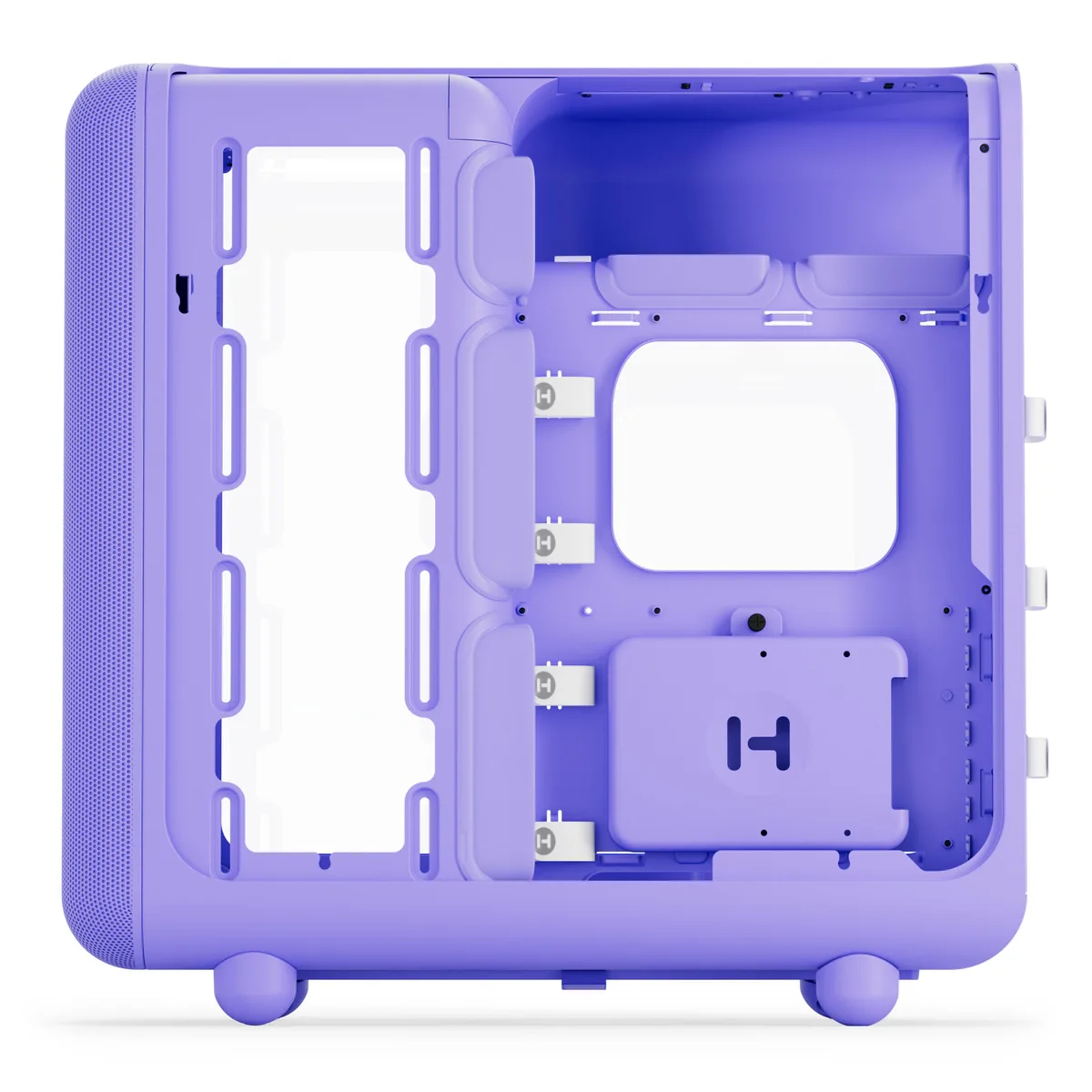 HYTE X50 Modern Performance Mid-Tower ATX Case - SNOW WHITE 9