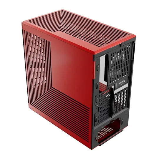 HYTE Y40 Red Panoramic Glass Mid-Tower ATX Case 4