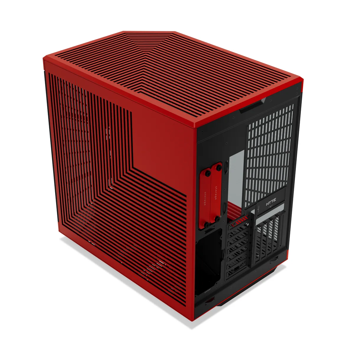Hyte Y70 Touch Dual Chamber Mid-Tower ATX Case - White 5