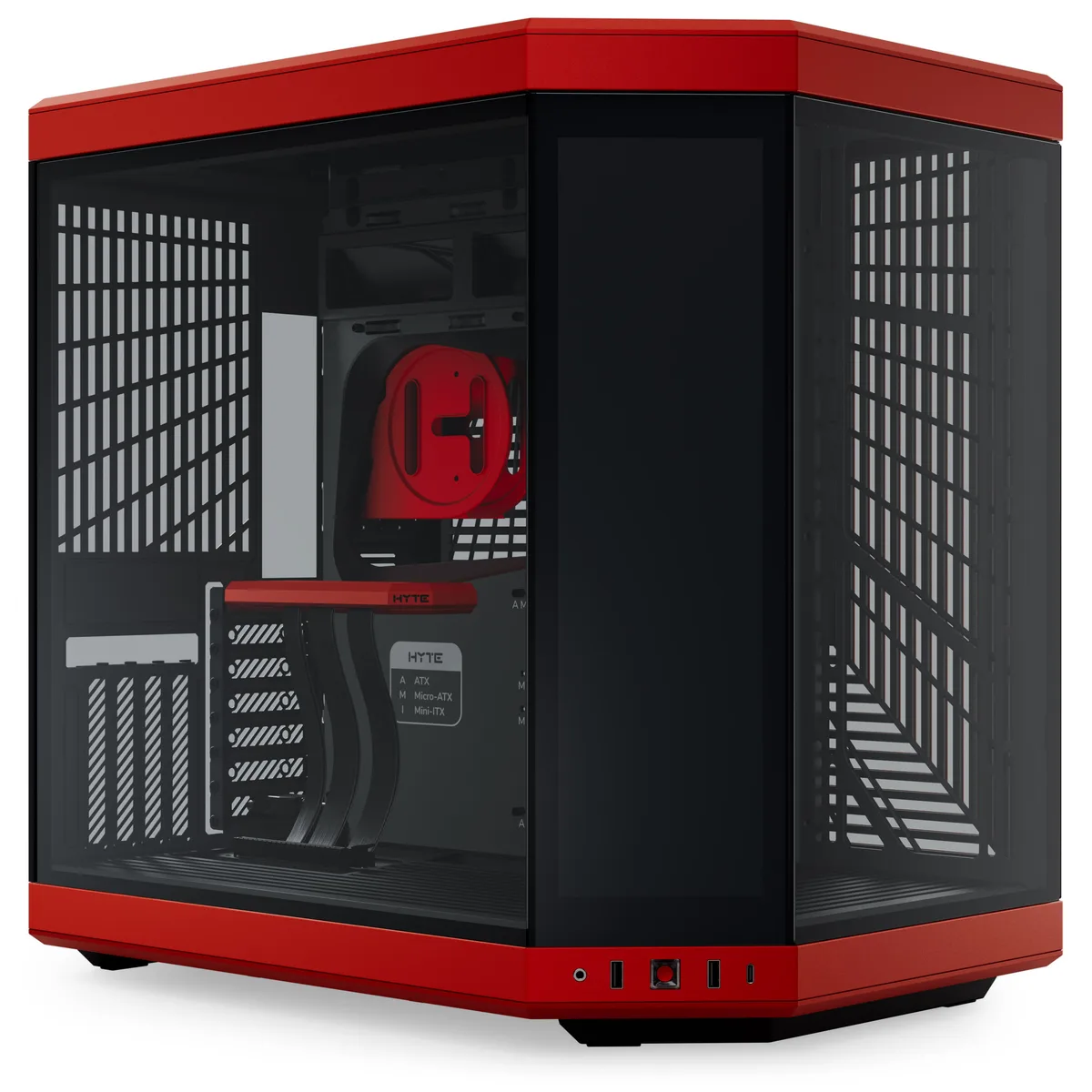 Hyte Y70 TOUCH Infinite - Black Cherry 2