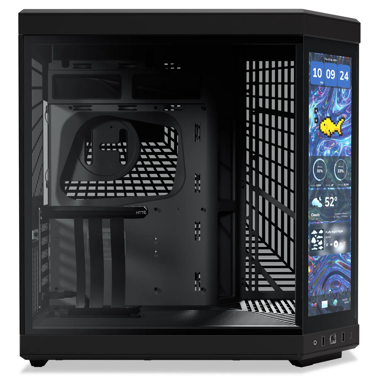 Hyte Y70 TOUCH Infinite - Pitch Black 7